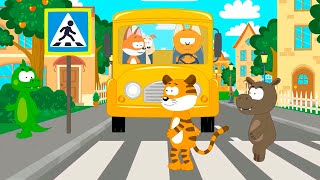 Автобус - Песенки Для Малышей Котёнок Котэ