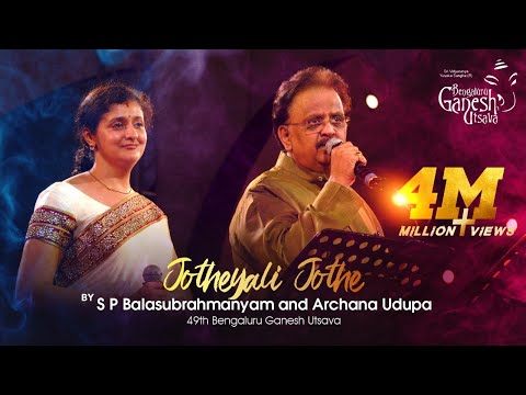 S P Balasubramaniam performing at 49th Bengaluru Ganesh utsava...