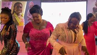 Yomi Fash Lanso And Wife Spotted At Fabric Merchant Odunolas 40Th Birthday In Lagos