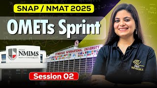 Snap Nmat 2025 Omets Sprint Session 02 General English Karishma Vanvani Mba Pathshala