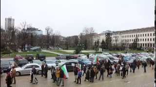 Вид сверху, 9-й митинг-шествие, Болгария-зона мира! 5.04.2015