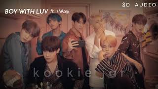 BOY WITH LUV [8D AUDIO] BTS (방탄소년단) ft. Halsey