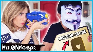 Gerçek Hayatta Hello Neighbor 1 Milyon Abone Özel Dila Kent