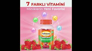 Lezzetli Çilek Aroması 7 Farklı Vit, Miniklerin Yeni Favorisi