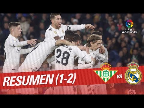 Resumen de Real Betis vs Real Madrid (1-2)