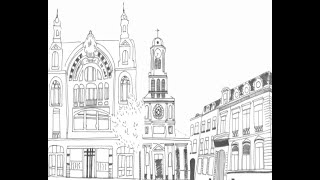 Les Habitants prennent place sur la Place Vanhoenacker