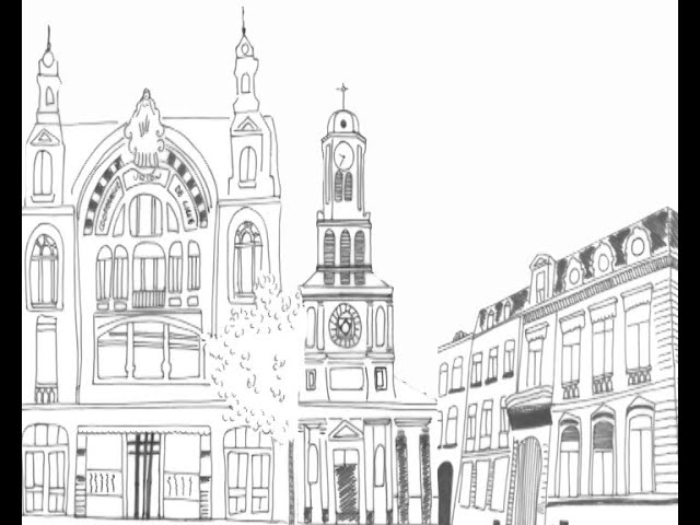 Les Habitants prennent place sur la Place Vanhoenacker