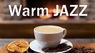 Warm JAZZ - Relaxing Fireplace & Smooth JAZZ Music For Stress Relief - Chill Out Music