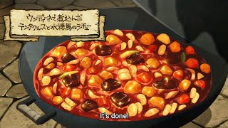 Undine Stew with Tentacles and Kelpie | Delicious in Dungeon