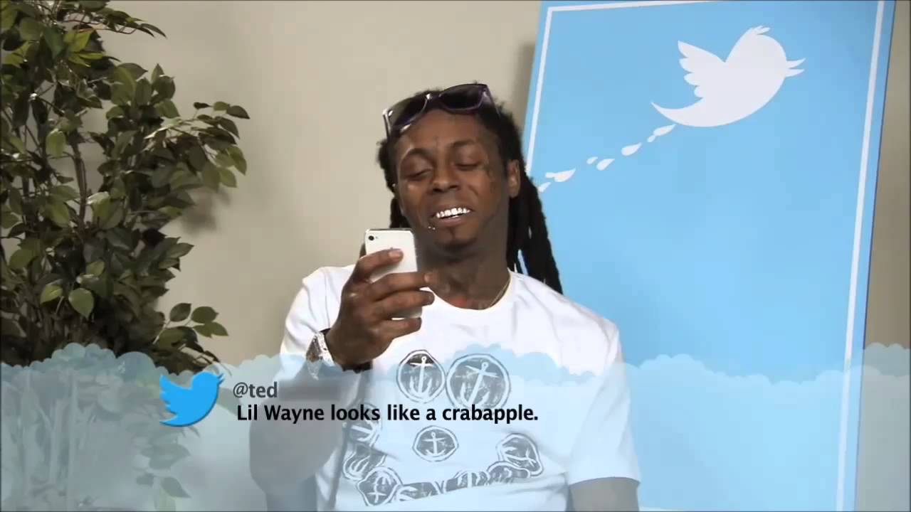 Lil Wayne looks like a crab apple YouTube
