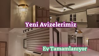 Yeni Avizelerimiz Evimiz Tamamlanıyor