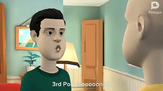 Plotagon Laziness Episode 51 Loos Punishment Day