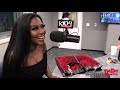 Kenya Moore In Studio With DeDe In The Morning