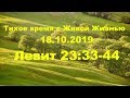 Тихое время с Живой Жизнью: Левит 23:33–44 (18102019)