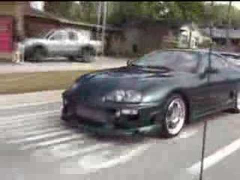 A clip of the Hulkster in his old green Supra This clip is from another vid