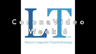 CoronaVideo Week 6 - living with uncertainty, recalling success.