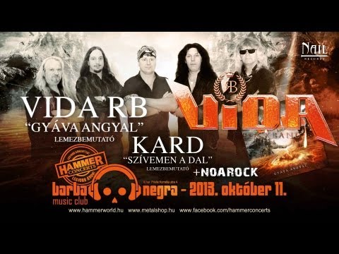 Vida Rock Band - Gyáva Angyal (szöveges / Lyrics Video)