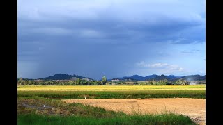 Dramatic Skyline Pokok Sena, Kedah, Malaysia