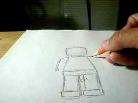Como dibujar legos - Imagui