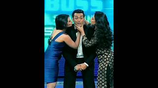 Salman Khan Kissed By Rani Mukherjee &Vidya Balan