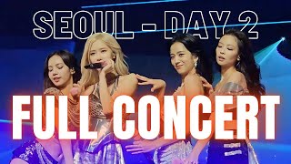 [4K] BLACKPINK in Seoul FULL CONCERT Day 2 - WORLD TOUR [BORN PINK] FINALE (0917