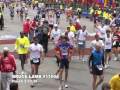 Crashing at the finish line of the 2009 Boston Marathon... Video