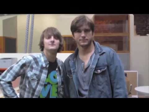 Behind the Scenes of TMZ Spoof w/ Ashton Kutcher!