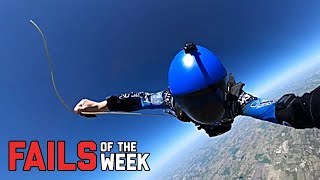 Broken Parachute! Stressful Fails Of The Week