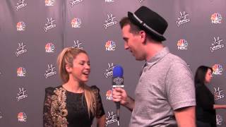 Shakira The Voice Top 10 Red Carpet Interview Afterbuzz Tv