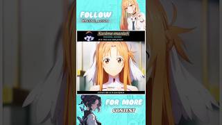 Asuna Stays Behind With Kirito