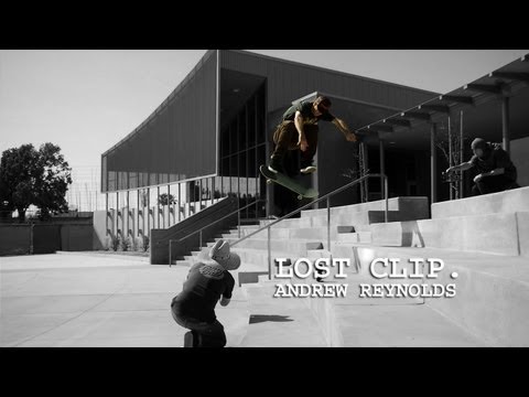 Andrew Reynolds Thrasher Firing Line Skateboarding Lost Clip