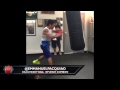 Watch Manny Pacquiao kill the heavy bag with 10 punch combos ahead of Mayweather fight