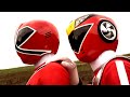 Clash of the Red Rangers | Samurai | Full Movie | S18 | Power Rangers Official