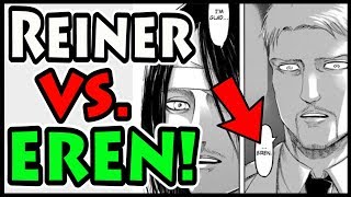 Eren vs. Reiner FACE TO FACE!! Attack on Titan Chapter 98 Review (Shingeki no Kyojin 9th)