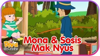 Mona dan Sosis Mak Nyus | Video Lucu Diva the series | Diva The Series 