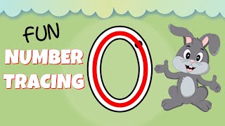 How To Write The Number 0 - Numbers For Kids