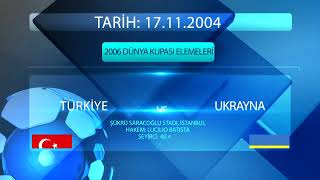 Milli Takim 2006 Dunya Kupasi Eleme Maclari