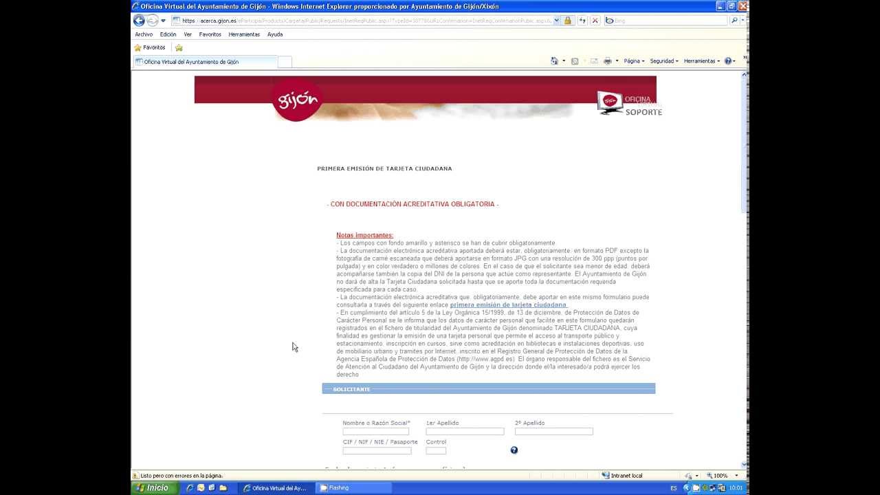 gijon oficina virtual oficina virtual primera emisi 243 n de tarjeta ciudadana gijon oficina virtual oficina virtual primera emisi 243 n de tarjeta ciudadana