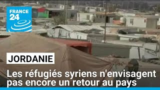 Jordanie Dans Le Camp De Zaatari, Les Réfugiés Syriens Nenvisagent Pas Encore Un Retour Au Pays