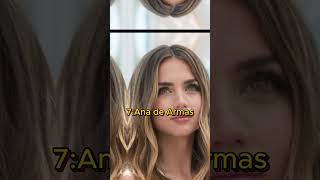 Top 10 Most Beautiful American Actress 2023 Statistics