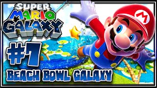 Super Mario Galaxy (1080p 60FPS 100%) - Part 7 Beach Bowl Galaxy