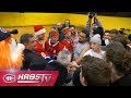 A Holiday surprise from Santa Shea Weber and his festive elf helpers