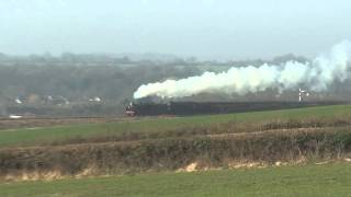 Steam Train At Speed