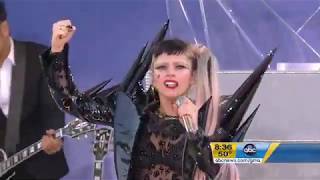 Lady Gaga Good Morning America The Edge Of Glory Live 27 05 11