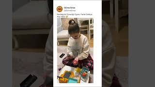 Kardeşiyle Oynadığı Oyunu Fazla Ciddiye Alan Abla