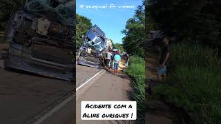 Acidente Com A Aline Ouriques Aline Fuchte Foi Socorrida.logo Pelos Amigos Última Notícia.