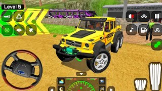 4X4 Offroad Jeep Driving Simulator Drive Suv 4X4 Jeep Offroad Game Android Gameplay