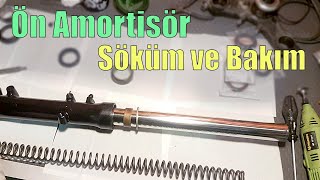 Yüksek Cc Motolet Ön Amortisör Söküm, Bakım Ve Keçe Değişimi. Yağ Miktarı? Kawasaki Gpz500