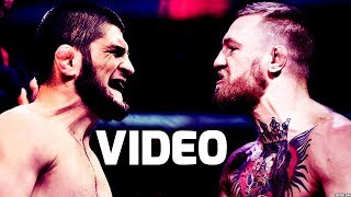شاهد بالفيديو النزال المسلم حبيب ضد كونور Watch the video of the Muslim defeat Khabib against Konor