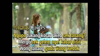 Kumpulan Quotes Jawa Hits 2018 Part 2